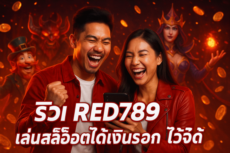 รีวิว RED789 เล่นสล็อตได้เงินจริง ไว้ใจได้