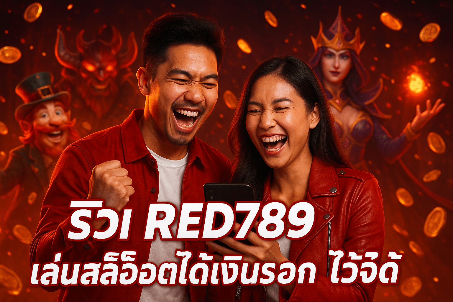 รีวิว RED789 เล่นสล็อตได้เงินจริง ไว้ใจได้
