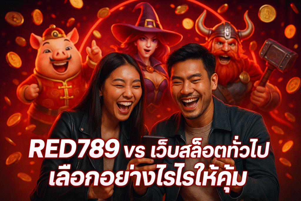 RED789 vs เว็บสล็อตทั่วไป เลือกอย่างไรให้คุ้ม