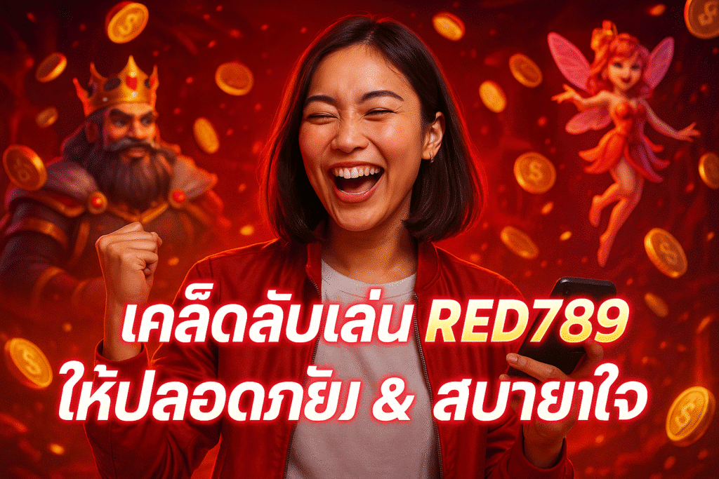 เคล็ดลับเล่น RED789 ให้ปลอดภัย & สบายใจ