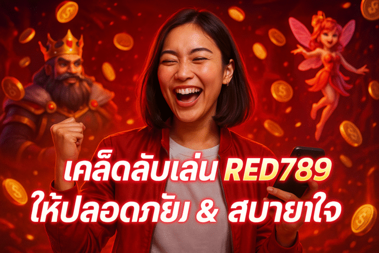 เคล็ดลับเล่น RED789 ให้ปลอดภัย & สบายใจ