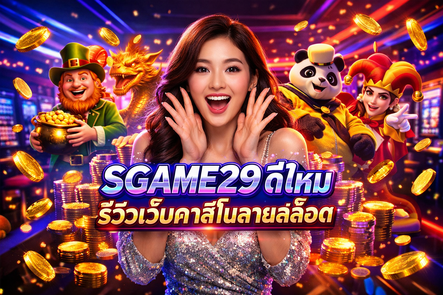 SGAME29 ดีไหม รีวิวเว็บคาสิโนสายสล็อต