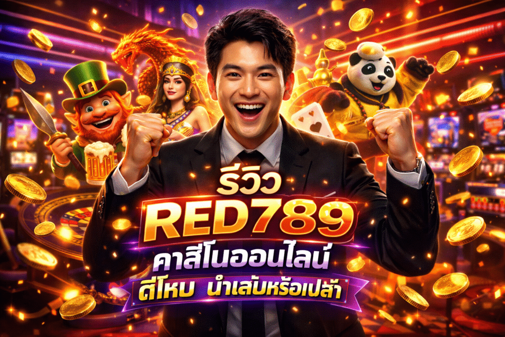 รีวิว RED789 คาสิโนออนไลน์ ดีไหม น่าเล่นหรือเปล่า